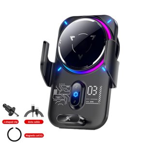 25W Wireless Car Charger with Semiconductor Cooling Magnetic
