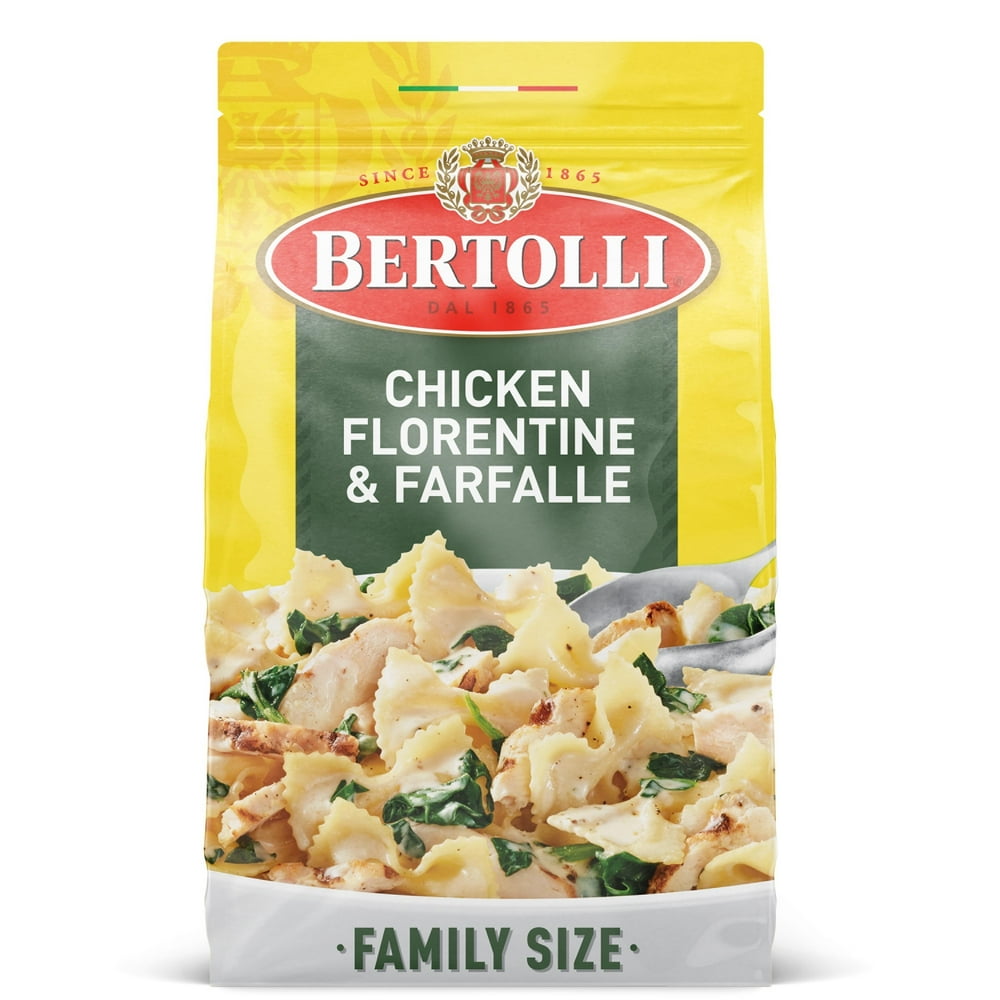 Bertolli Frozen Skillet Meals Family Size Chicken Florentine & Farfalle