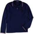 thumbnail image 1 of Polo de rugby de malla de manga larga para hombre de Ralph Lauren, azul, mediano Ralph Lauren polo, rugbi, 1 of 1