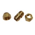thumbnail image 1 of Conector de compresión de latón con tubo de diámetro exterior de 6 × 6 mm × 16 mm, manguera/adaptador de latón, 5 φ12 × φ12mm, 1 of 5
