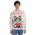 thumbnail image 4 of Happy Valentine's Day Ragdoll Brings Love Heart All Over Print 3D Sweatshirt Unisex Merch Cat Lover Kitten Owner Gifts Idea - 02028, 4 of 6