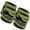 Green Yellow, variant on COUVER Camouflage Athletic Sweatband Wristbands Blue White 2 Pairs (4 Count)