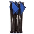 thumbnail image 3 of Sweat Pro Bench - 3 Seat Folding Sports Team Bench - Blue, 3 of 4