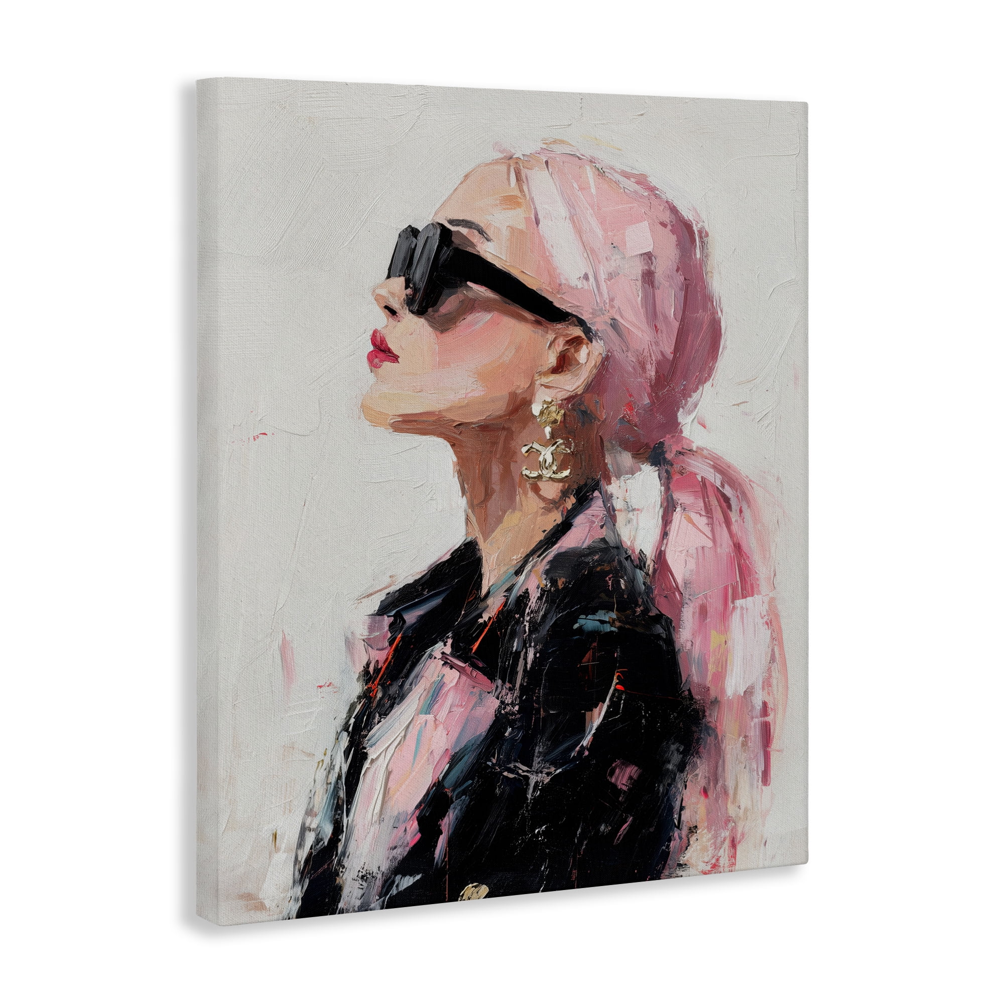 Stupell Industries Pink Daydream Impression Canvas Wall Art, design by Svetlana Aleynikova