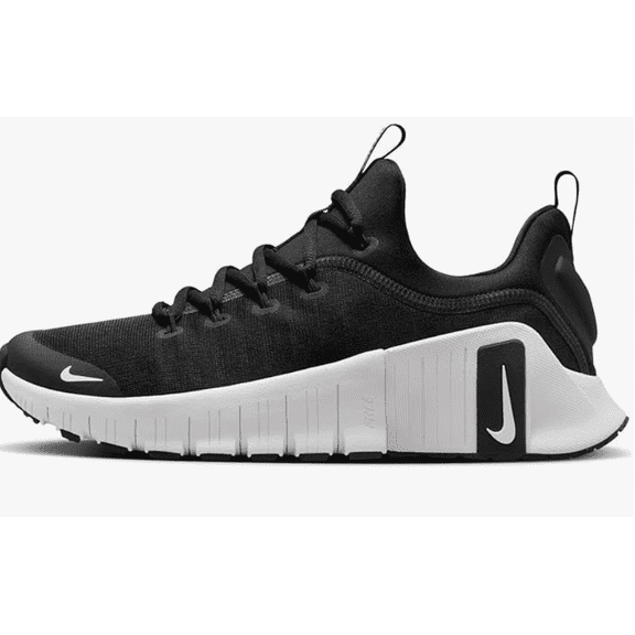 Nike Free Metcon 6 Womens Shoes Size 6.5, Color: Black/White