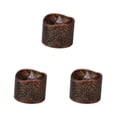 thumbnail image 4 of Langgg Black Flameless LED Candle Flickering Tea Light Candle for Wedding Decor Style A 3Set, 4 of 6