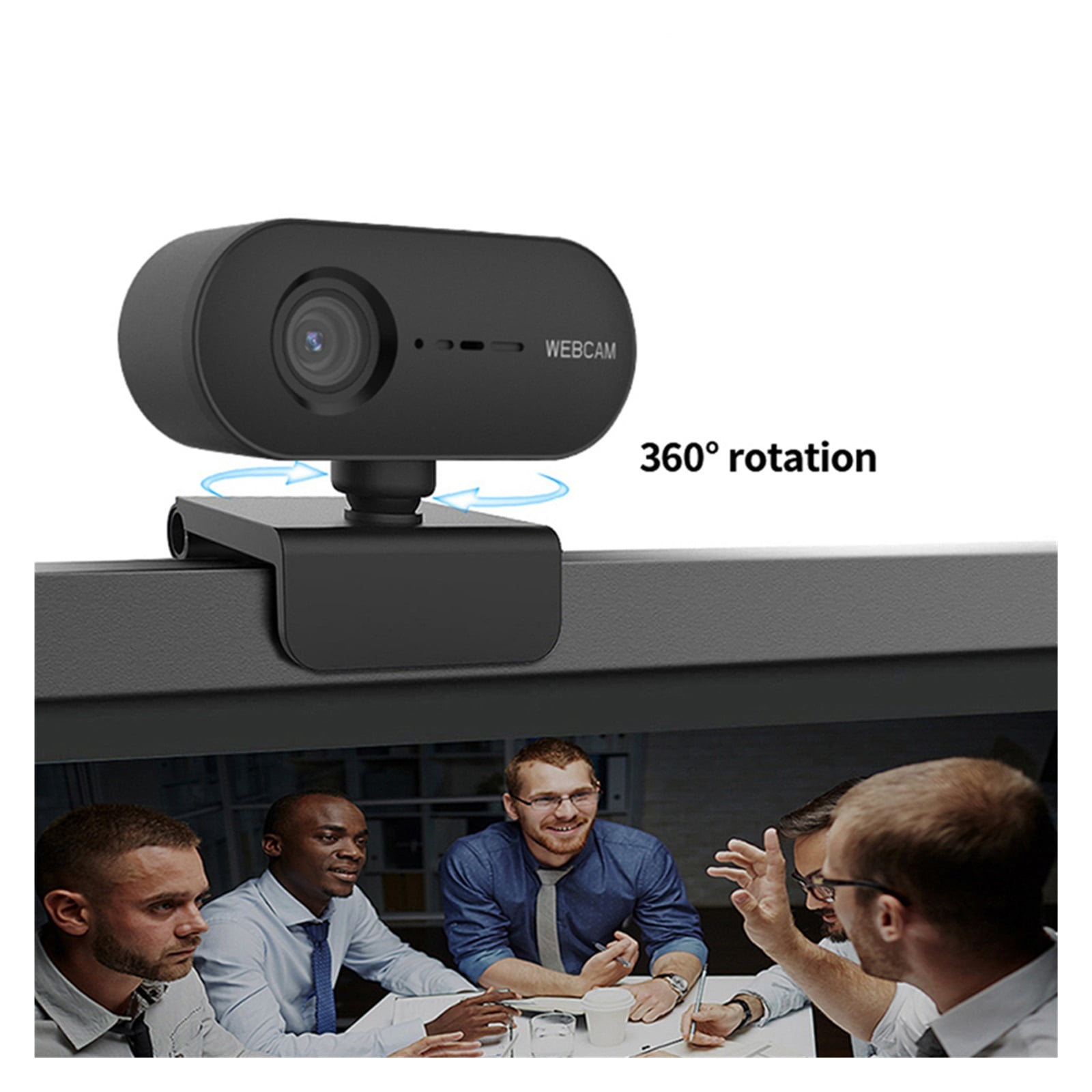 Webcam 2K Full HD Autofocus Rotatable USB Webcam 1080P Web Camera For PC Laptop Desktop Mini Camera For Conferencing ,HD Video