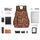 thumbnail image 4 of Balery Retro Coffee Mochila ligera para hombre y mujer: duradera e impermeable, ideal para la escuela, el trabajo, viajes y uso diario., 4 of 7