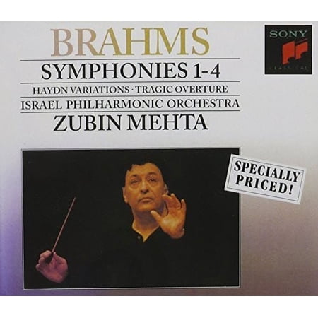 Mehta / Israel Philharmonic Orchestra - Symphonynies 1-4 - Music & Performance - CD