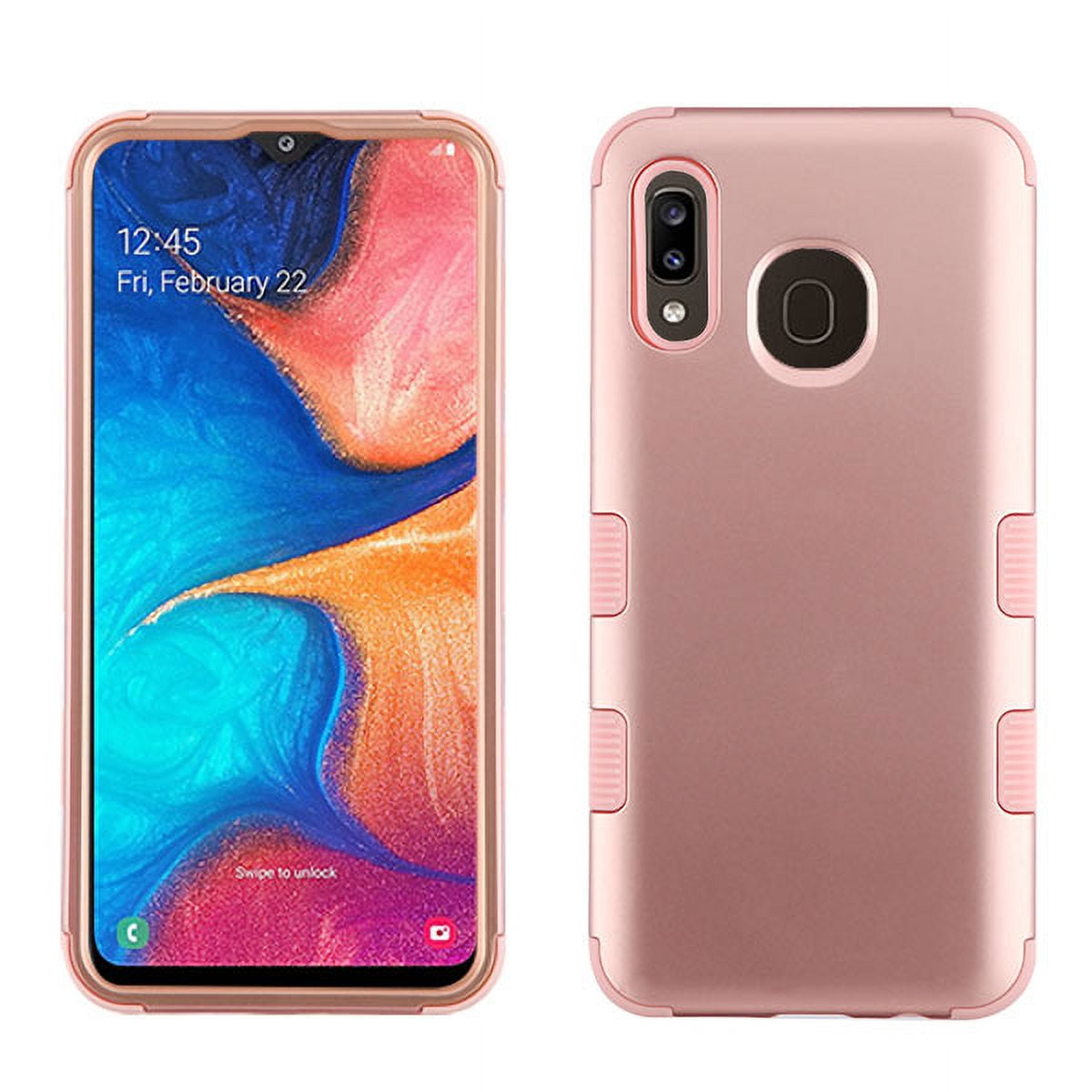 Samsung Galaxy A20 Phone Case [Shockproof] Drop-Protection Hard PC