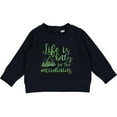 thumbnail image 2 of Inktastic Life's Better Mountains Baby Sweatshirt, 2 of 4