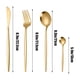 thumbnail image 3 of Aparatos de cocina, juego de cuchillo, tenedor y cuchara de acero inoxidable, cuchillo para carne occidental, cubiertos de cuatro piezas de acero inoxidable, cuchillo, tenedor y cuchara, vajilla de ho, 3 of 6