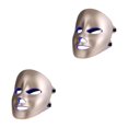thumbnail image 2 of braveheart Masque Facial à DEL Clair Foncé Sans Fil Raffermissant pour SPA Maison Style A Ensemble de 2, 2 of 6