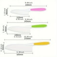 thumbnail image 6 of Kitchen Children's Knife Set Of Three Pieces Children's Cake Fruit And Vegetable Cutting Knife Set, Children's Cooking Knife, Firm Grip, Serrated Edge, BPA Free Children's Knife, 6 of 8