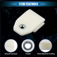 thumbnail image 4 of Unique Bargains 4 Pcs Car Window Door Glass Channel Retainer Clip 1.73"x1.14"x0.47" Glass Regulator Holder Sash Clip, 4 of 6