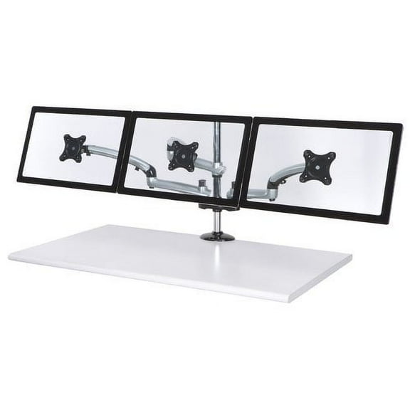 Cotytech Spring Arm Height Adjustable 3 Screen Desk Mount