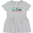 thumbnail image 3 of Inktastic Love Train Girls Baby Dress, 3 of 5