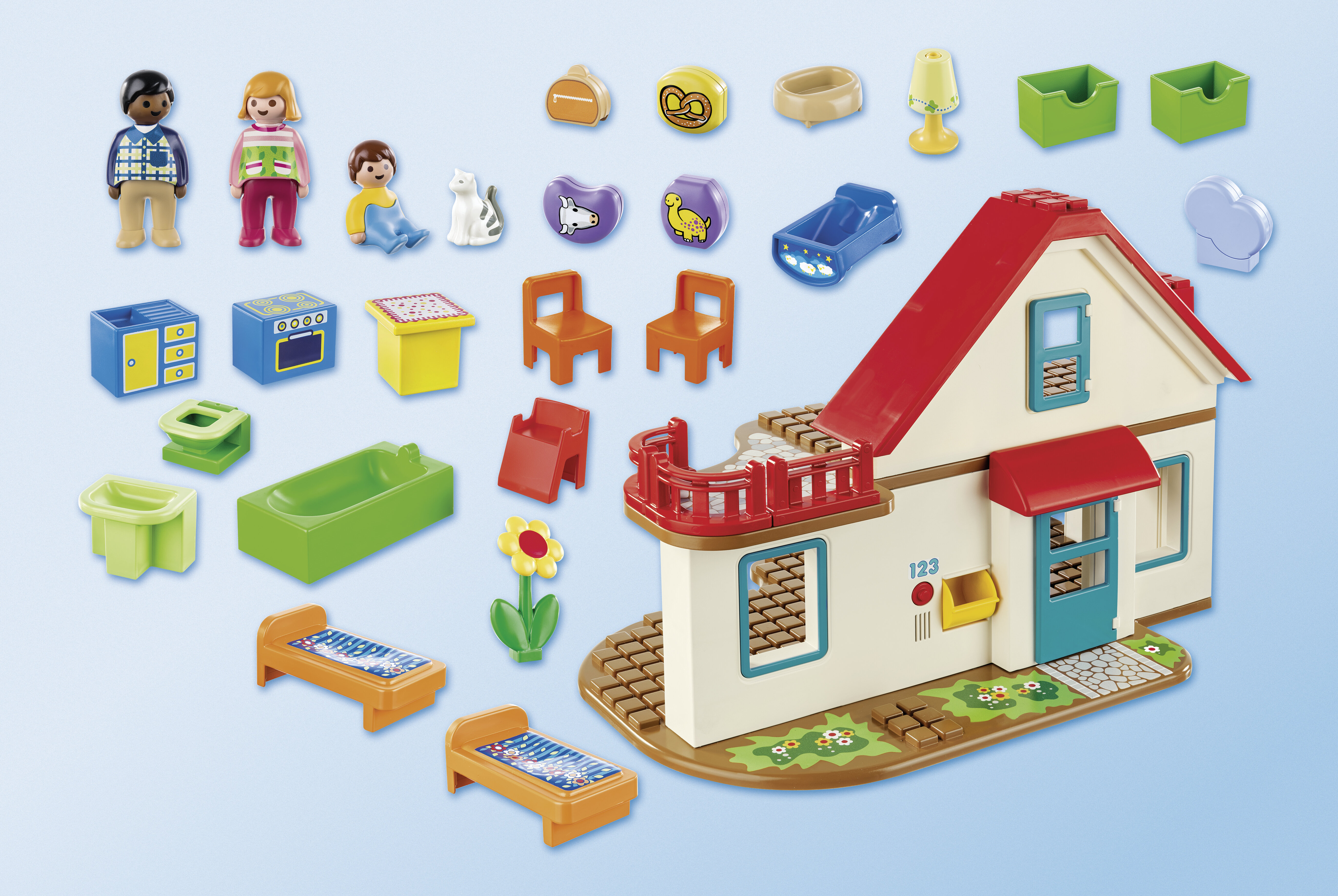 Playmobil 1.2.3 Family Home - image 5 of 5