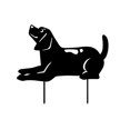 thumbnail image 4 of Silueta Animal Juego Perro Jardín Decoración Perro Negro Silueta Para Césped Camino Acera 3 Unids/Set Scienceny HA035028-00, 4 of 6