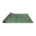 thumbnail image 2 of Ahgly Company Indoor Rectangle Oriental Turquoise Blue Industrial Area Rugs, 7' x 10', 2 of 4