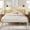 Natural, variant on White House Bed with Trundle for , Twin Size Pine Wood Bed Frame with Decor Holes, Space Saving Bed for Bedroom