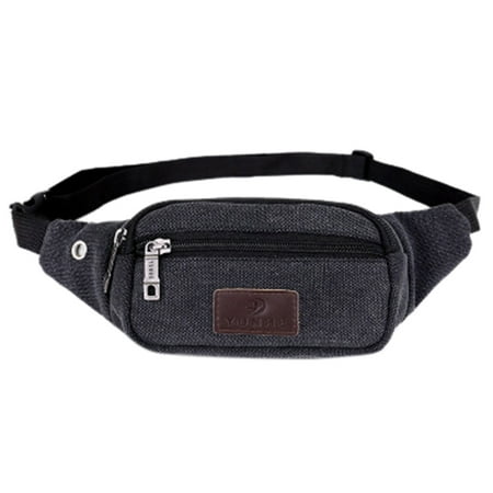DVKOVI Cotton Leggings High Waist Pack Shoulder Unisex Bag Sports Fashion Pocket Bag Casual Messenger Outdoor 2019 Bag Black