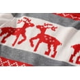 thumbnail image 5 of Camii Mia Big Girls Ugly Christmas Sweater Knite Pullover Xmas Reindeer Elk Girls Sweaters, 5 of 8