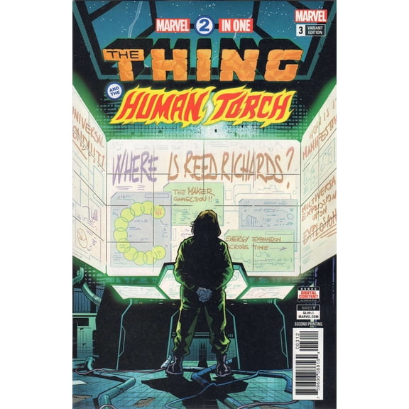 Marvel 2-in-One (3rd Series) #3 (2nd) VF ; Marvel Comic Book