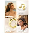 thumbnail image 5 of JewelPods C3 Wireless Bluetooth Earbuds — Jewelry Open-Ear Design. Bluetooth 6.0 with 60H Playtime, LED Digital Display, Lightweight, Sweat & Water Resistant, Clip-on Casual/Sports Earbuds., 5 of 10