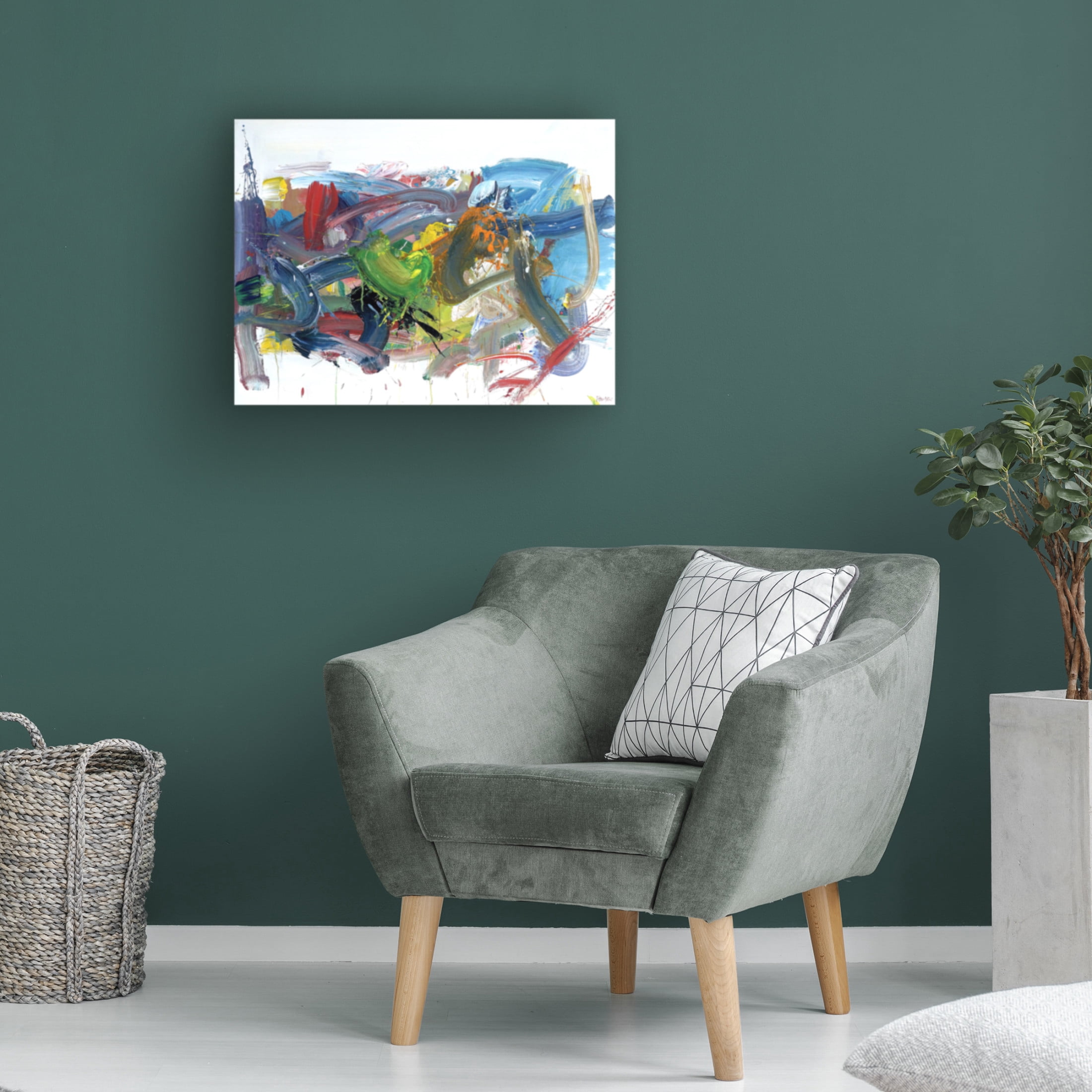 Canvas Wall Art - Fong Fai 'Harmony Of Nature' Wall Art for Living Room, Bedroom, or Office Décor by Trademark Fine Art - 32 x 24 Inches
