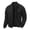 Black, variant on Mens Full Zip Bomber Jacket Long Sleeve Casual Jackets Casual Warm Full-Zip Sweater Jacket for Travel Outdoor Sweatshirts with Pockets