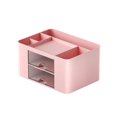 thumbnail image 1 of EIMELI Plastic Desktop Storage Boxes Multi Layer Heavy Duty Storage Bins for Makeup Brushes Lipsticks Remotes, 1 of 2