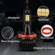 thumbnail image 3 of 2pcs Dual Colors Car Light 3000k Yellow 6000k White Switchback H11 H8 H9 9005 Hb3 9006 Hb4 H7 H1 H3 880 881 Led Fog Auto Foglamp, 3 of 5