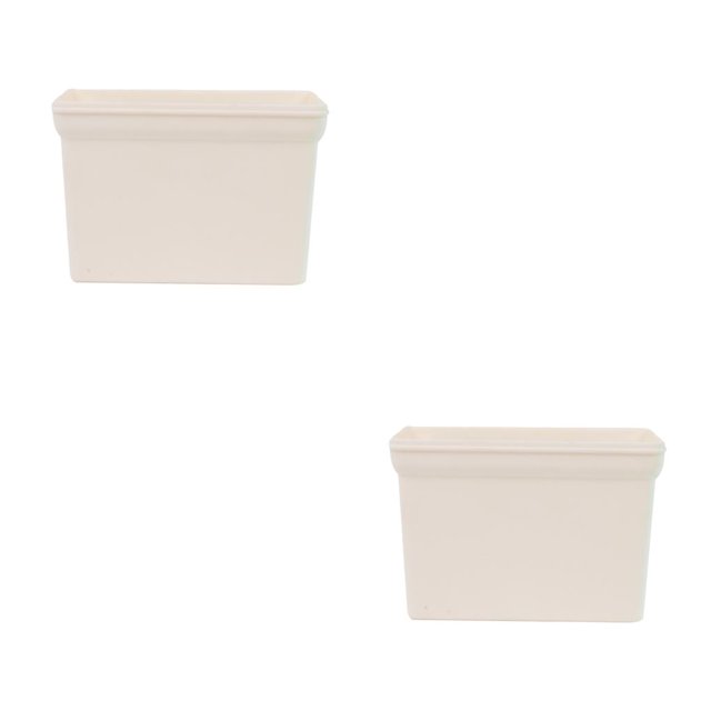 Billuyoard Soporte de marcador Estuches de papelería multipropósito Contenedores de almacenamiento Contenedor de almacenamiento para sala de blanco Caja de tiza 2Conjunto