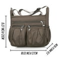 thumbnail image 3 of Qubber Crossbody Bag for Women Nylon Waterproof Shoulder Purse Messenger Bag Lightweight Pocketbooks, 3 of 5