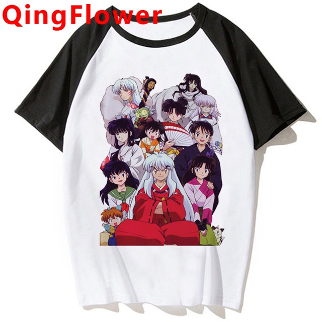 Darling in the Franxx Zero Two Inuyasha Ropa Camiseta Mujer Corea Gráfica tees Mujeres kawaii y2k Pareja Estética