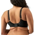 thumbnail image 2 of Elomi Teagan Padded Half Cup Underwire Bra (302615),40F,Black/Almond, 2 of 5