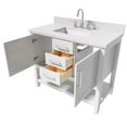 thumbnail image 3 of Ariel R043swqrvo Bayhill 42" Free Standing Single Basin Vanity Set - White, 3 of 7
