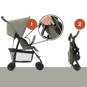 hauck Sport T13 Lightweight Compact Foldable Stroller Pushchair, Dark Olive