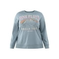 thumbnail image 4 of Terra & Sky Women's Plus Size Pink Floyd Graphic Sweatshirt with Long Sleeves, Sizes 0X-5X, 4 of 5