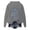 Grey, variant on XIAONU Women'S Hoodies Trendy Blue Whale Print Sweet Hoodie Ladies Long Sleevs Classic Pullover Hoodie Sweatshirts