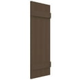 thumbnail image 3 of Ekena Millwork 14 in. W x 31 in. H Builders Edge, TailorMade Four Board Joined (2 Batten), Board-n-Batten Shutters, Includes Matching Installation Spikes (Per Pair), 385 - French Roast, 3 of 12