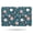 Pioneer Flower Floral Print Pattern-2, variant on Pioneer Flower Floral Print Pattern Non Slip Microfiber Bathroom Rugs, Soft Rubber Backing Bath Mats for Bathroom Floor Tub and Shower,17"x47"