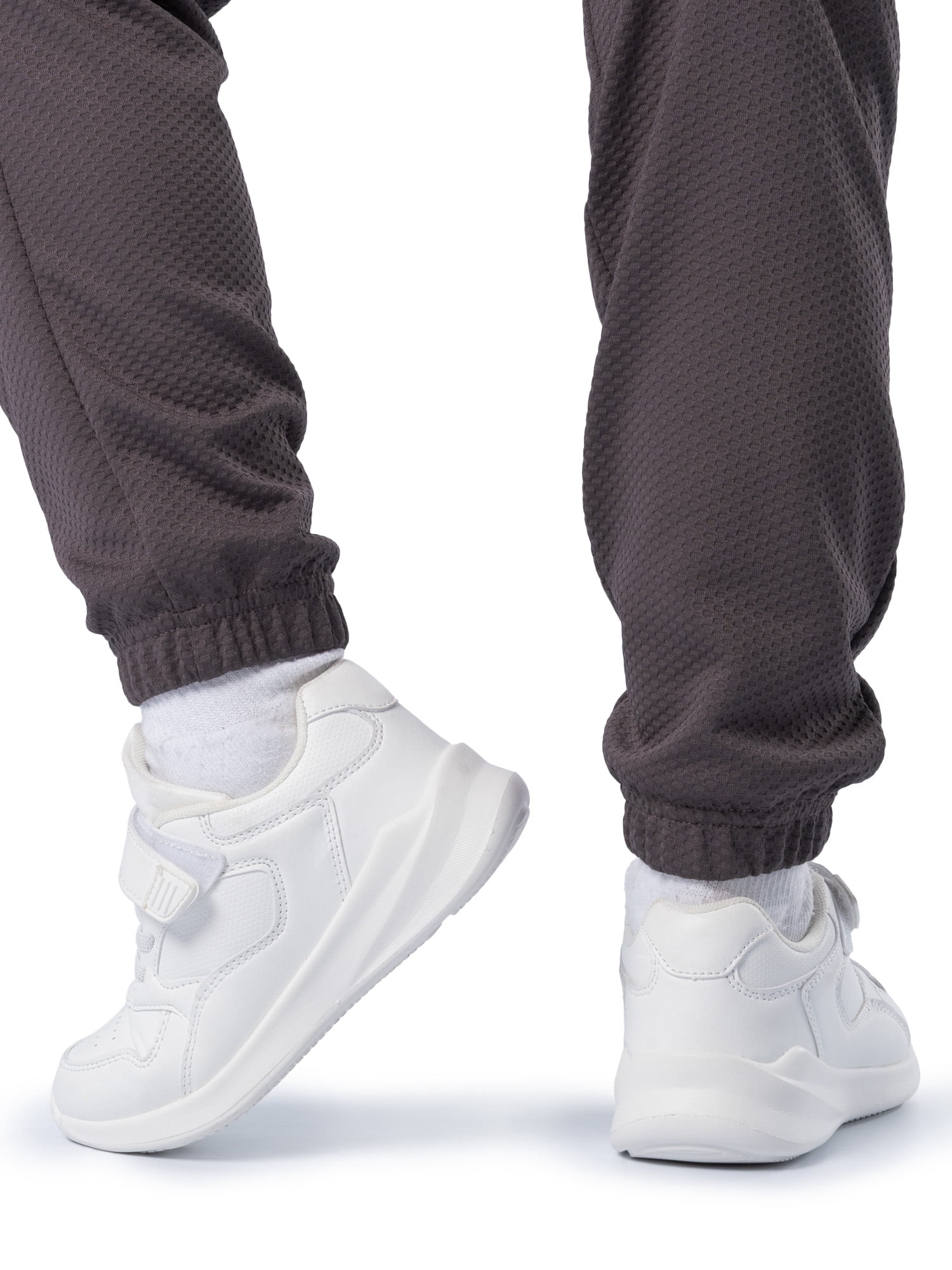 Athletic Works Boys Textured Jogger Sweatpants, Sizes 4-18 & Husky