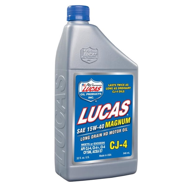 Lucas Oil Products Petroleum SAE 15W40 "CJ4" Motor Oil