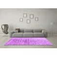 thumbnail image 3 of Ahgly Company Indoor Rectangle Abstract Purple Contemporary Area Rugs, 5' x 7', 3 of 4