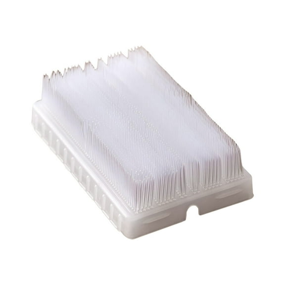 dianhelloya Manicure Nail Brush Double-sided Nail Brush Nail Brush Set with Soft Stiff Bristles Double-sided Manicure Pedicure Brushes for Salon Spa Use