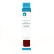 Silhouette Glitter Heat Transfer, 12 by 36-Inch, Red [RED]