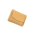 thumbnail image 2 of Jumpingount Cartera de cuero portátil para mujer, diseño Simple, monedero plegable, tarjetero, bolsa de transporte, regalo de cumpleaños Carteras Amarillo, 2 of 6