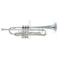 thumbnail image 2 of King 2055 Silver Flair Series Bb Trumpet 2055S Silver 1st Valve Thumb Saddle, 2 of 5